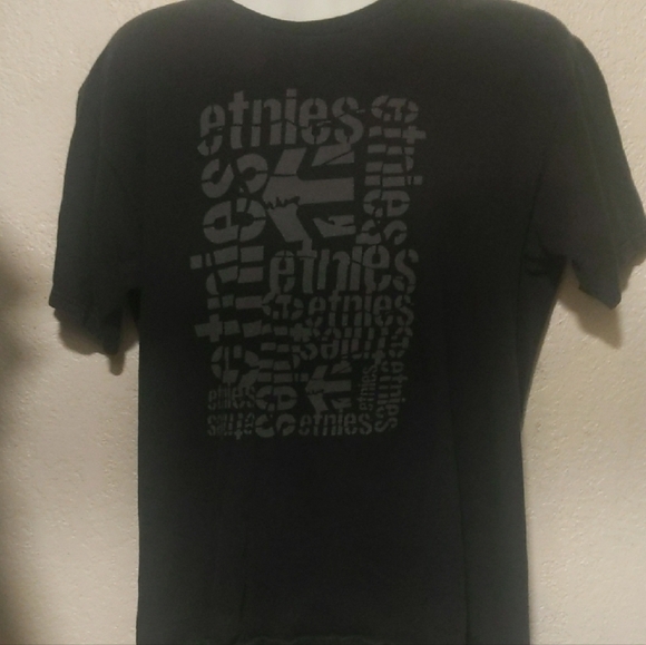 Etnies Black Short Sleeve Graphic Tee - Picture 1 of 3